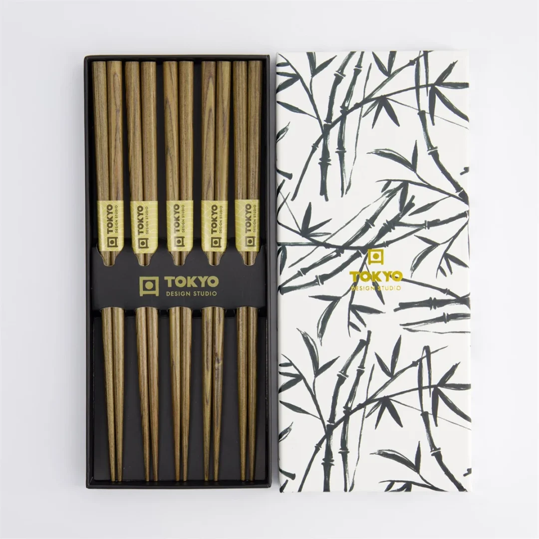 Pinnar 5-pack White Bamboo - Bild 2
